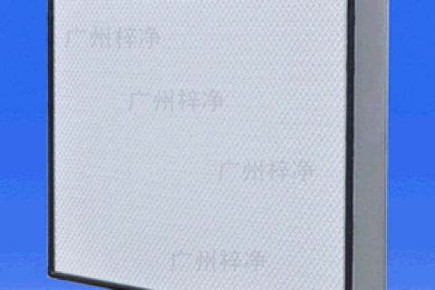 高效過濾器結構特性的重要參數