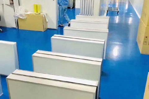 制藥廠GMP高效過濾器過濾原理及慣性和擴(kuò)散